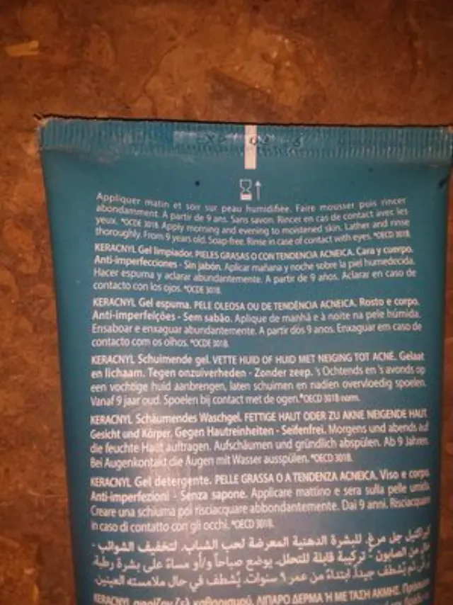 Keracnyl Gel Moussant - Αφρίζον Ζελ Καθαρισμού για Δέρμα με Τάση Ακμής 200ml 3