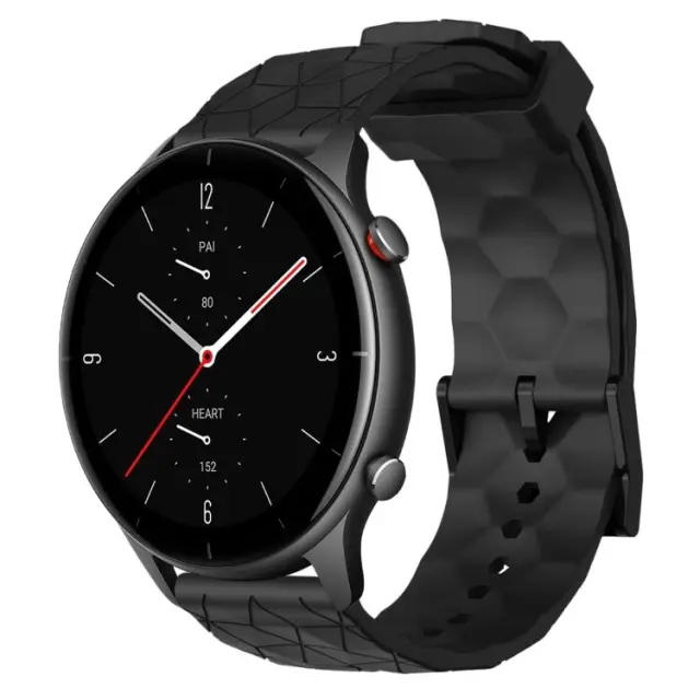 Λουράκι Σιλικόνης Football Pattern για Galaxy Watch (46mm)/Watch GT 2 Pro/Amazfit GTR 2e (Fits all 22") - Μαύρο OEM