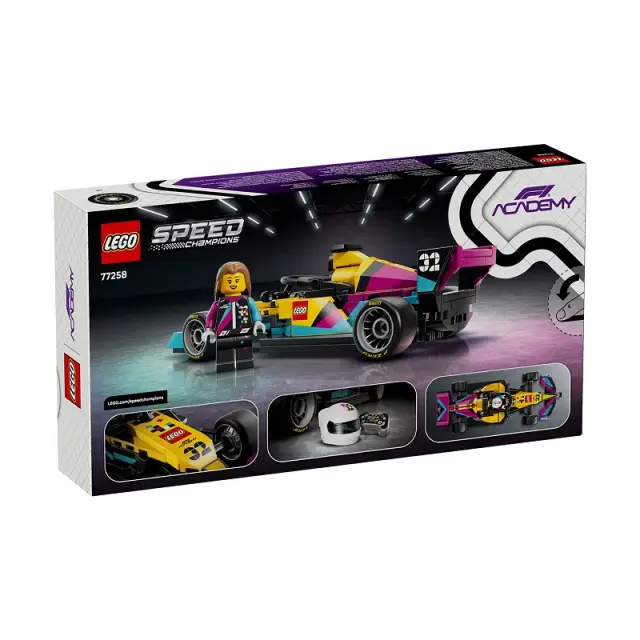LEGO - Speed Champions - F1 ACADEMY™ LEGO® Race Car (77258) - Toys 3