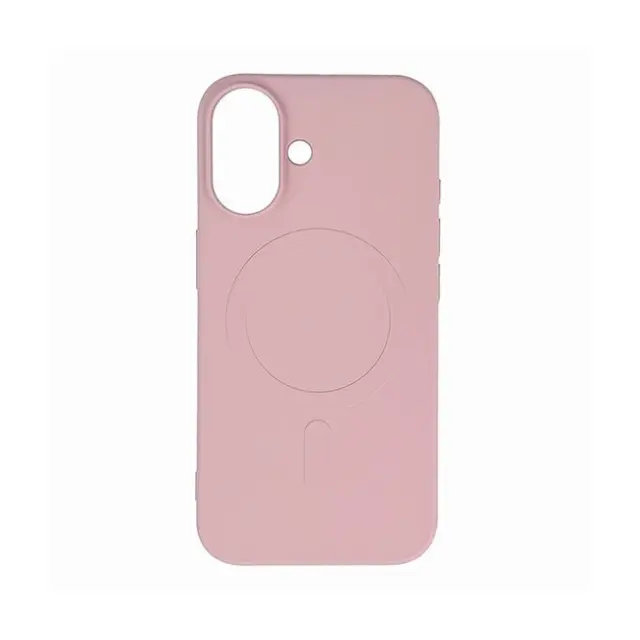 Θήκη Κινητού iPhone 16 Plus Liquid Silicone Case MagSafe Light Pink