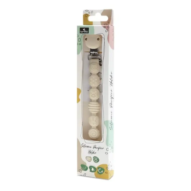 Lorelli Κορδέλα Πιπίλας Σιλικόνης Natural Beige 10220800005 2