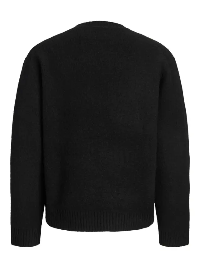 JORMONTREAL KNIT OLLIE CN JAQUARD LN - Black 2
