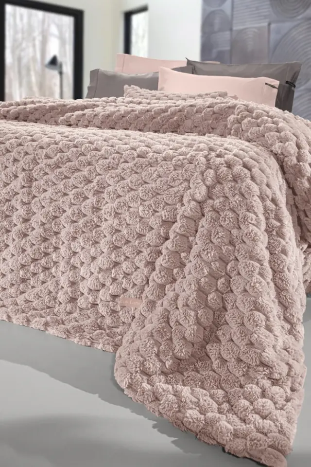 ΓΟΥΝΙΝΗ ΚΟΥΒΕΡΤΑ KING SIZE(240×260) ELIXIR OLD PINK GUY LAROCHE 2