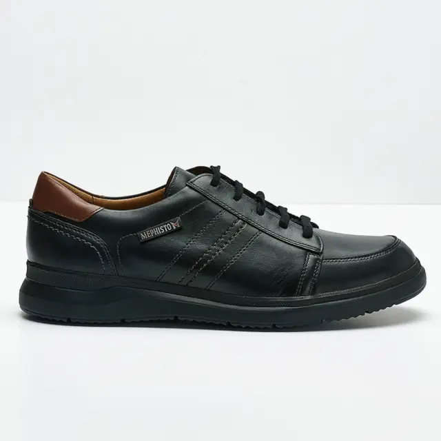 Mephisto Sneakers Ανδρικό δέρμα Μαύρο MEP/AMELIO BLACK