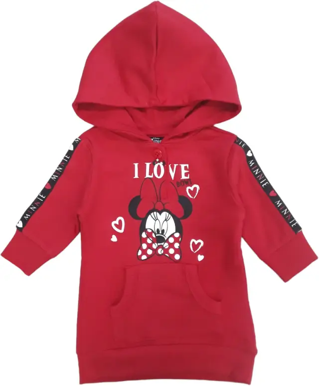 Μπλούζα με Κουκούλα Φούτερ Red Minnie 8100606 - 12 M (80cm)