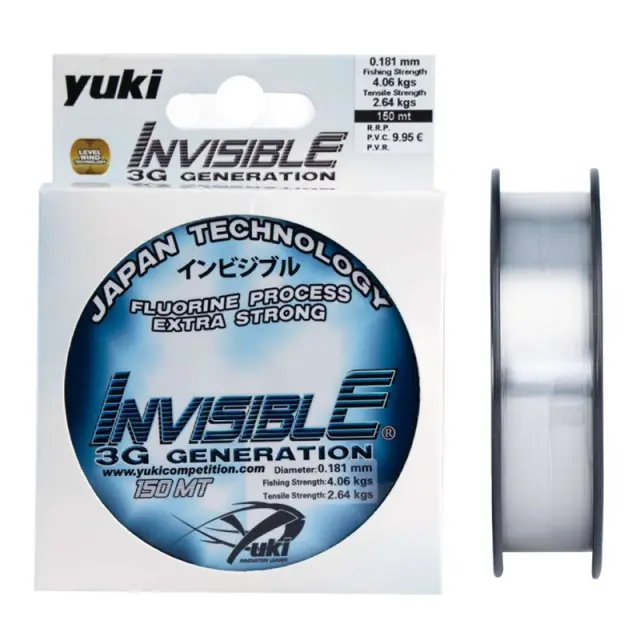 Πετονιά Yuki Invisible 150m 0.16mm