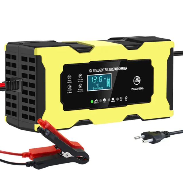 Φορτιστής Μπαταρίας Αυτοκινήτου 4Ah-100Ah 12V 6A - Intelligent Pulse Repair Charger XJB-139-02-1206 014429