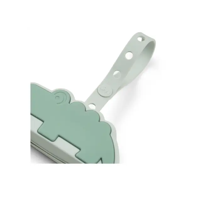 Θήκη Πιπίλας Done By Deer Σιλικόνης Croco Green BR78106 3