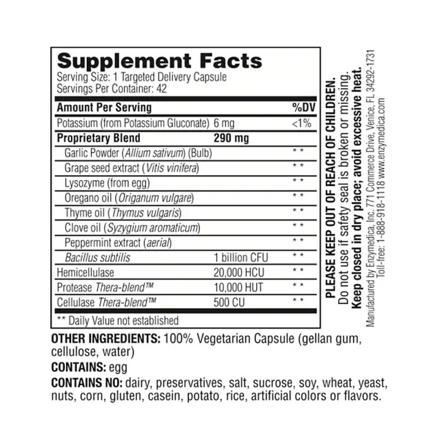 Enzymedica Candidase Extra Strength 2