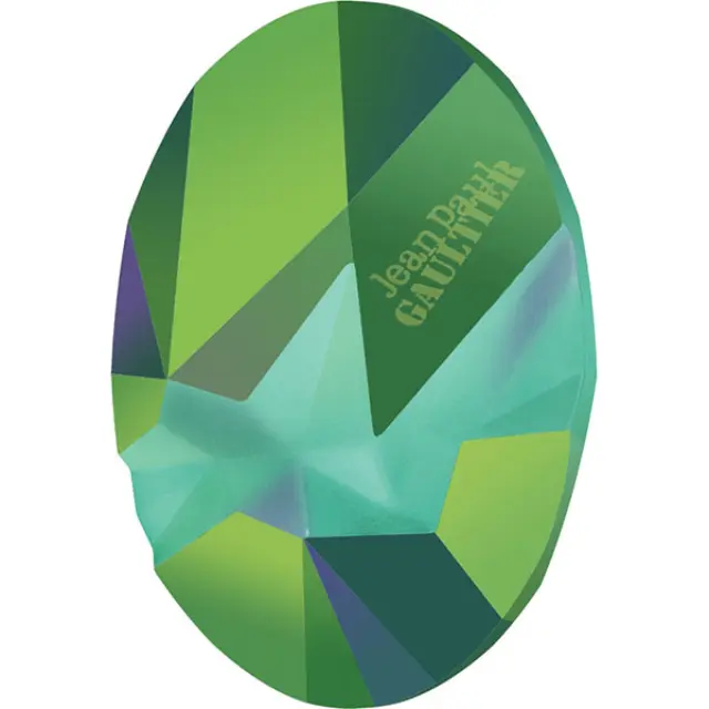 Swarovski 4920 Oval Kaputt Signed Designer Edition - Crystal Scarabaeus Green - 23x16mm - 1τεμ