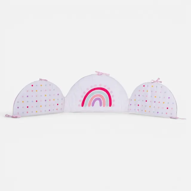 Πάντα Κούνιας Baby Dots Nef Nef Homeware, ΥΦΑΣΜΑ:100%BAMB-ΕΣΩΤ:100%ΠΟΛ - ECRU/PINK (040813)