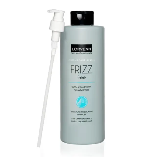 Lorvennn Frizz Free Σαμπουάν για Σγουρά Βαμμένα Μαλλιά 1000ml