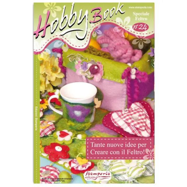 Hobby Book Felt-Creative sewing, Stamperia