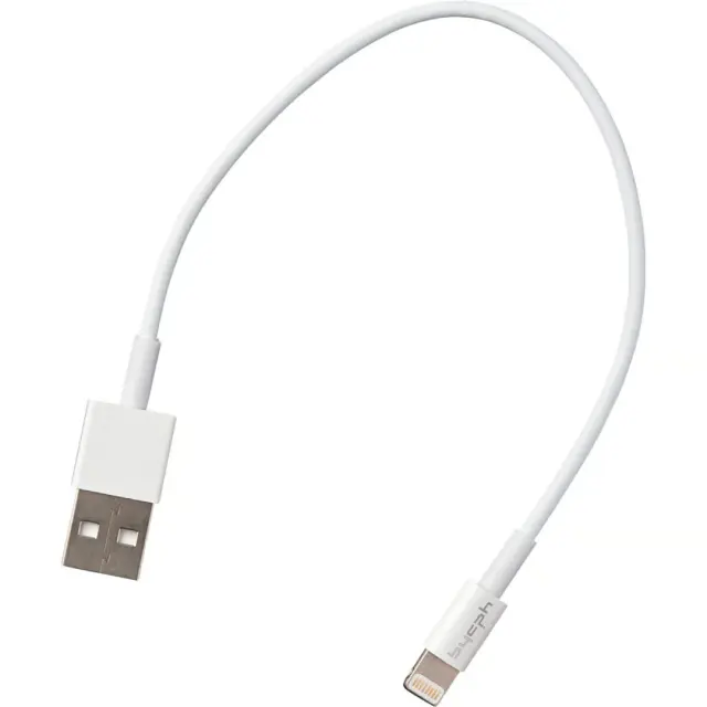 Καλώδιο Σύνδεσης και Φόρτισης Leki Orange Concept USB σε Lightning Λευκό 0.2m