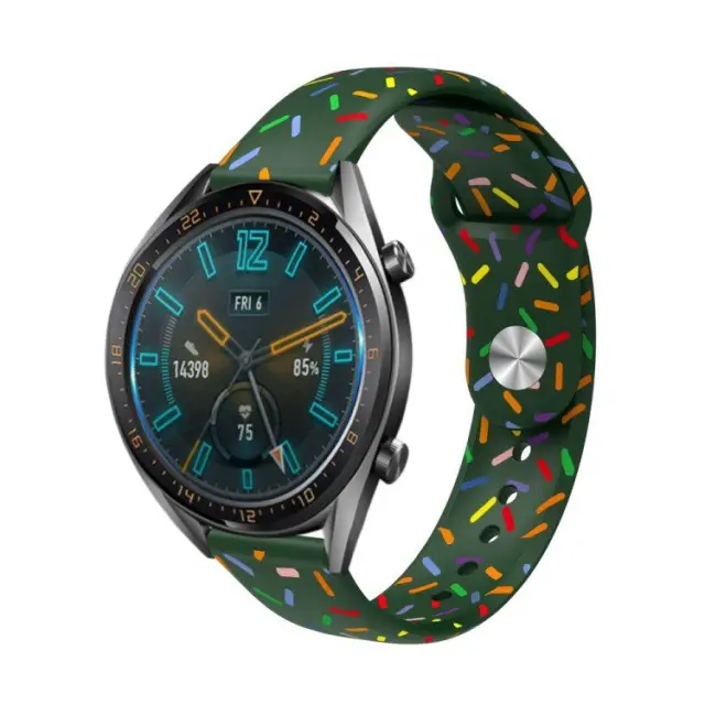 Reverse Buckle Λουράκι για Smartwatch 22mm-Candy Blue OEM