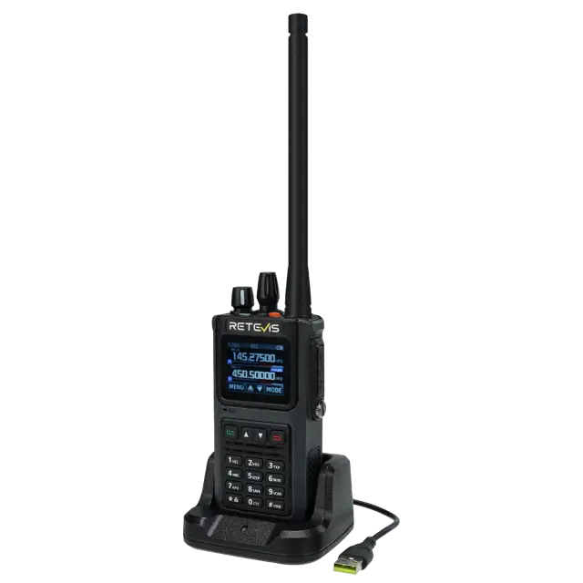 ΠΟΜΠΟΔΕΚΤΗΣ RETEVIS C1, VHF/UHF, Αδιάβροχος 5W 2