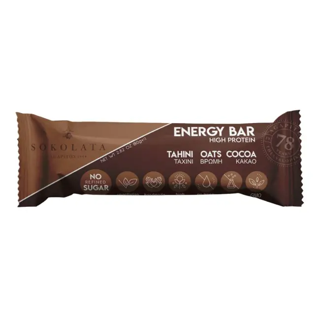 Agapitos Tahini Energy Bar 80gr