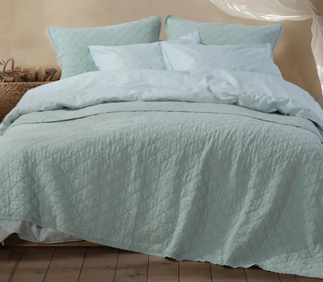 Nef-Nef Homeware Κουβερλί Υπέρδιπλο Brunno 230x240 Silver 3