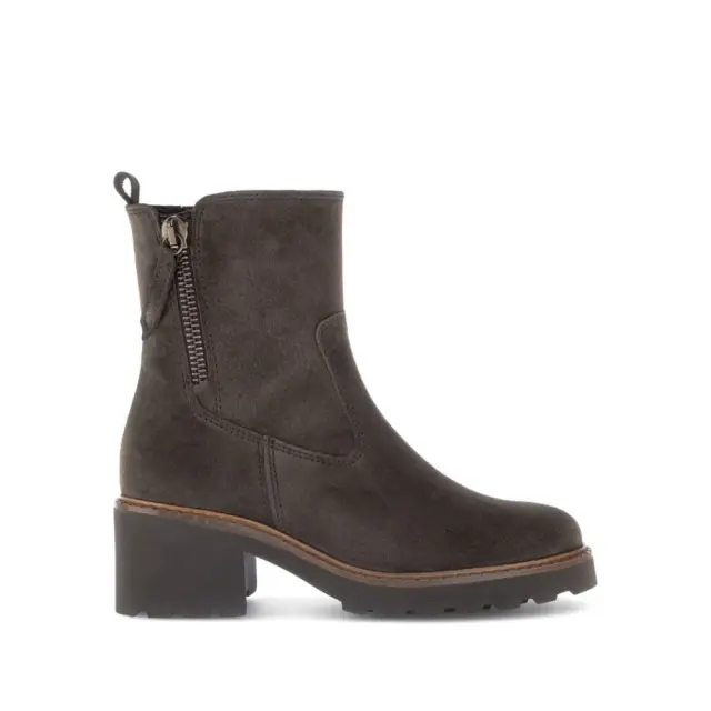 Gabor Μποτάκια Γυναικείο δέρμα Nubuck Καφέ GAB/76631 43-BROWN