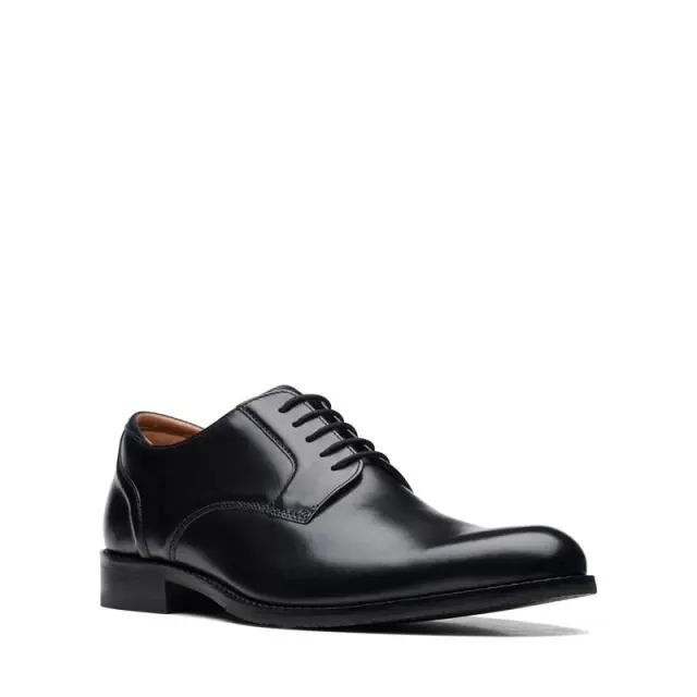 Clarks Craft Arlo Lace Black Black Leather - 42.5 3