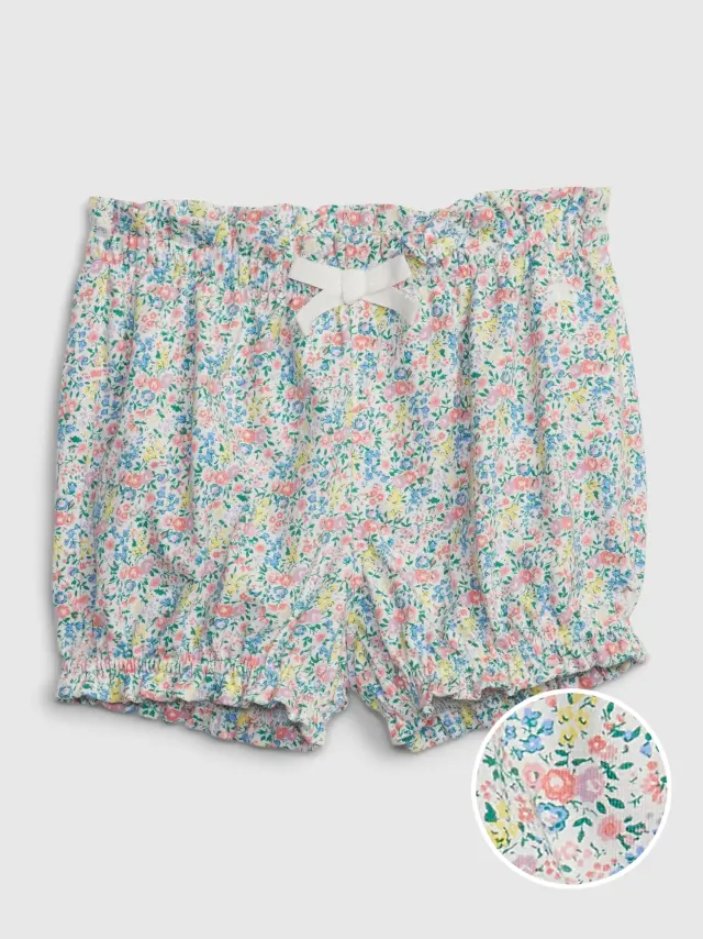 Multi Βρεφικό 100% Οργανικό Βαμβάκι Mix and Match Pull-On Σορτς easter ditsy floral - 3-6M