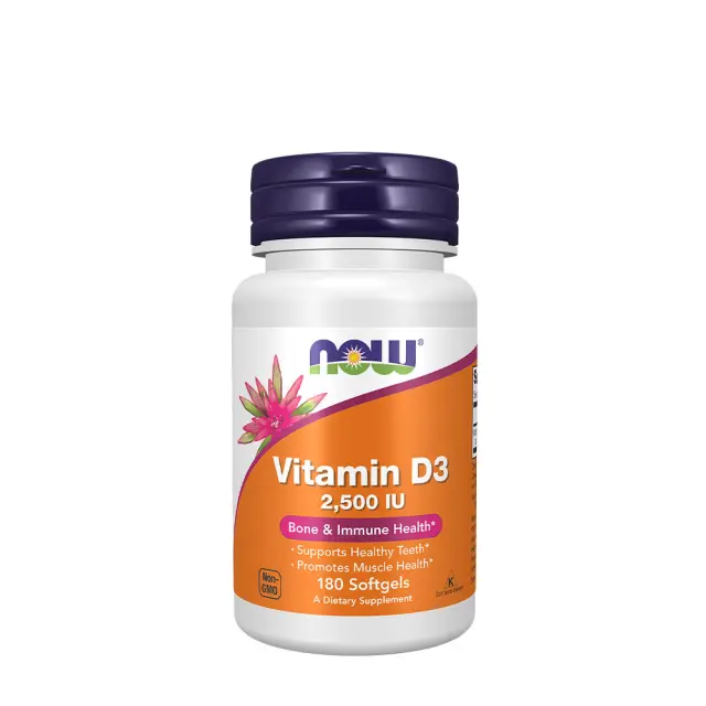 Now Foods Vitamin D3 2500 IU