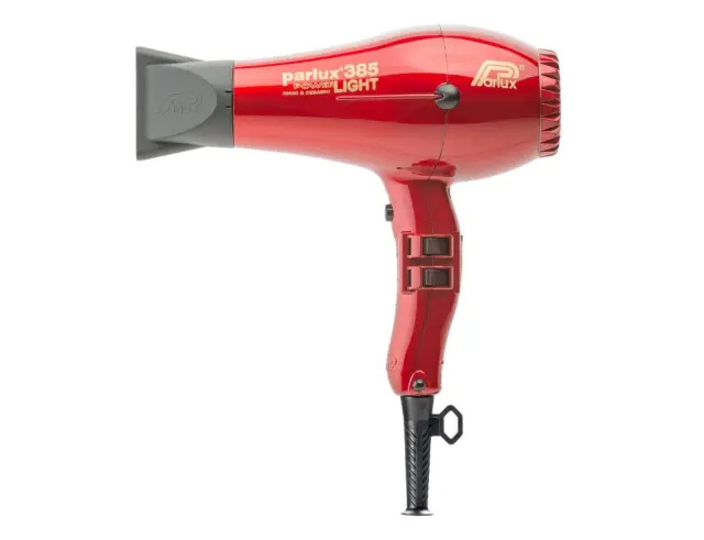 Επαγγελματικό Πιστολάκι Μαλλιών Parlux 385 PowerLight με ισχύ 2150W και 4 θερμοκρασίες - Red385 Red 2