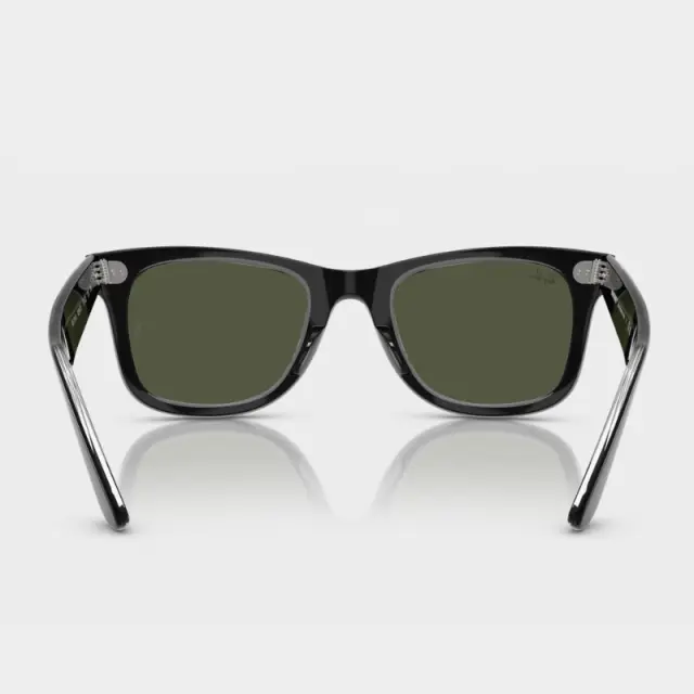 Γυαλιά Ηλίου Ray-Ban Wayfarer 0RB2140 129431 Μαύρο Εξωτερικά, Διαφανές Εσωτερικά - 50 3