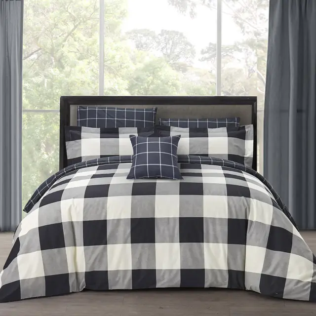 Σετ Σεντόνια 230x260 Υπέρδιπλα Beauty Home Marriott Art 12008 Multicolor Χωρίς Λάστιχο100% Βαμβακοσατέν
