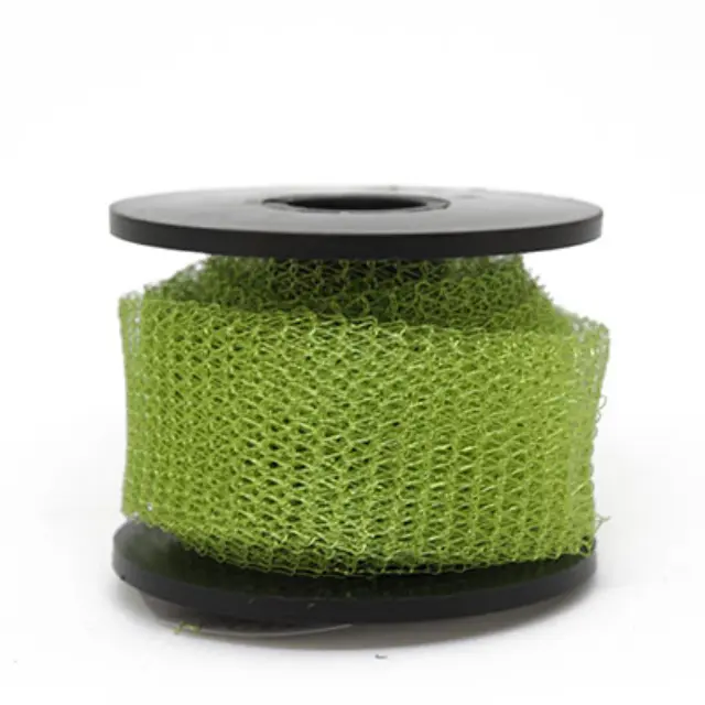 Σωληνοειδές Πλεκτό Σύρμα Ø0.1mm Φάρδος 15mm - Supa Green Chartreuse - 1m