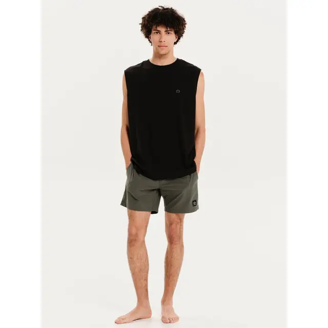 Emerson Men's Crewneck Tank Top (251.EM37.125-Black) - Μαύρο - 3XL 3