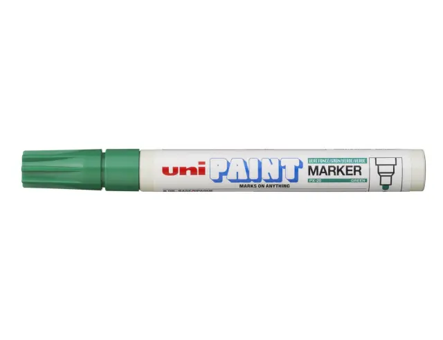 Μαρκαδόρος Σχεδίου Uni Paint Marker PX-20 Medium με πάχος μύτης 2.2-2.8mm - ΠράσινοPX-20-ΠPAΣINO
