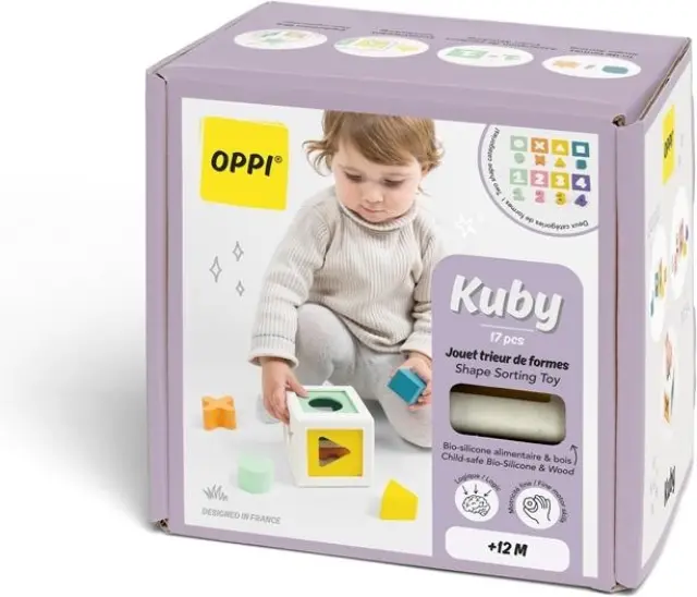 Παιχνίδι Αντιστοίχισης KUBY OPPI | Εκπαιδευτικό Παιχνίδι 12+ Μηνών