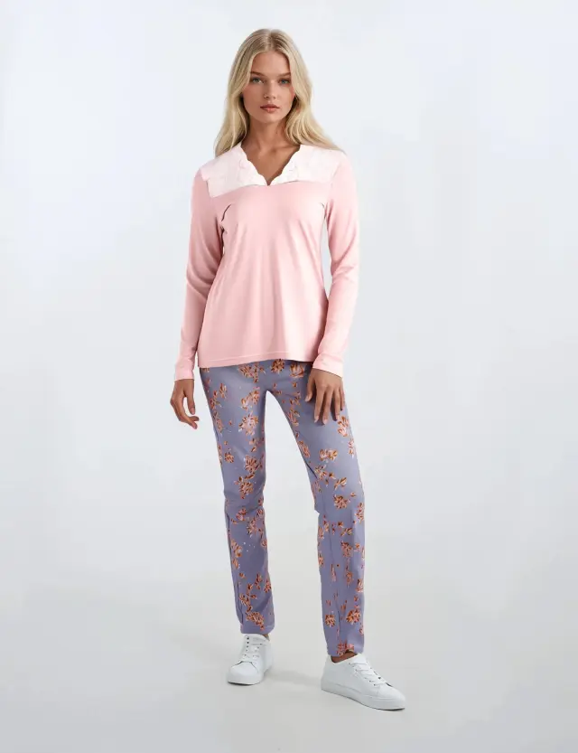 W634 - Type - PYJAMA GLAMOUR FLOWER - S