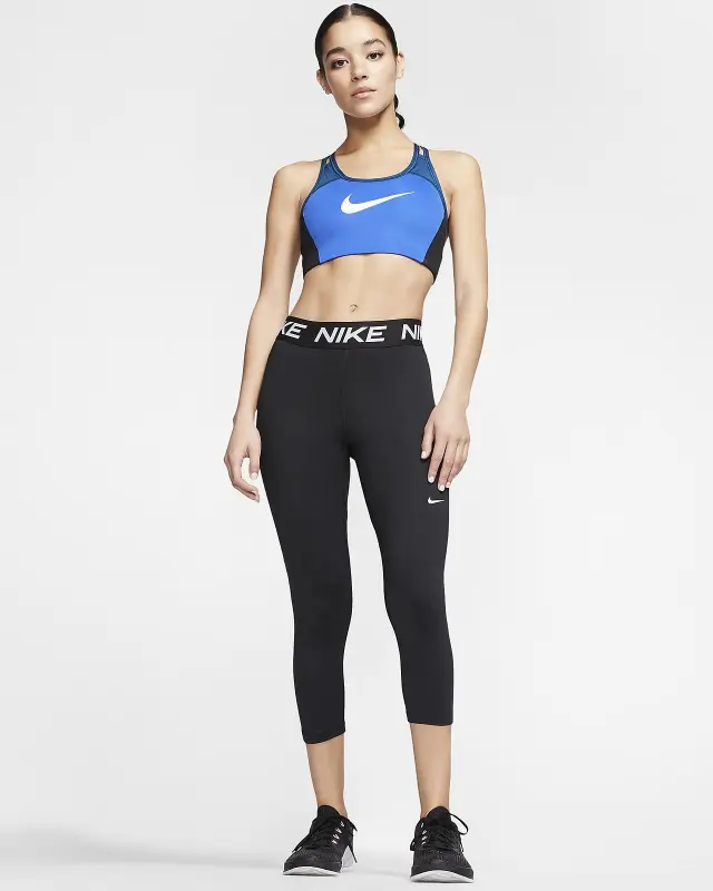 Nike Victory Training Γυναικείο Capri Κολάν CJ2302-011 Μαύρο - S 2