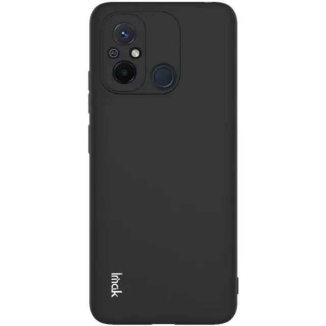 Imak® Προστατευτική Θήκη Σιλικόνης για Xiaomi Redmi 12C Μαύρη