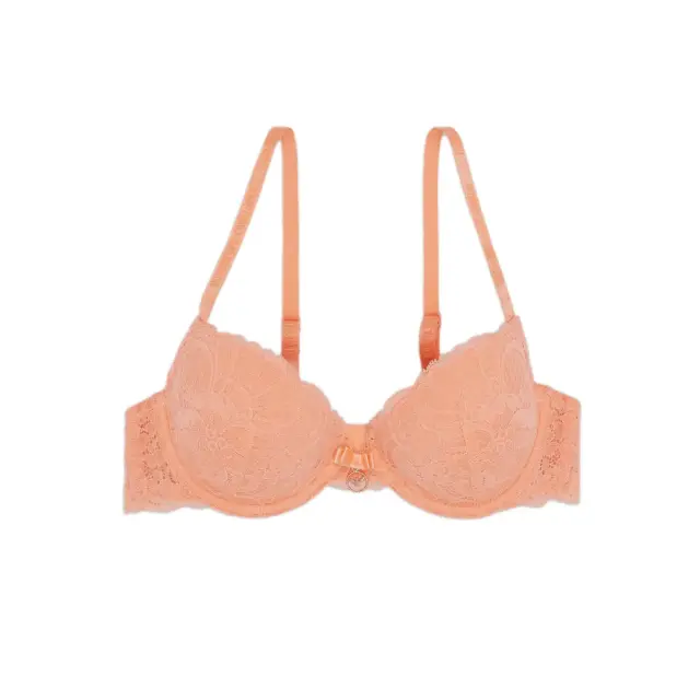 Emporio Armani Γυναικείο Σουτιέν Push-Up Eternal Lace, Χρώμα Papaya - 75B 2