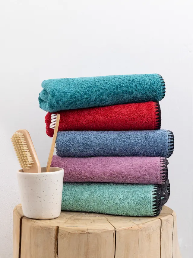 Palamaiki Πετσέτα Προσώπου Towels Collection 50x90 BROOKLYN RED 2