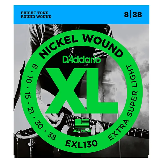 D'Addario EXL130 Χορδές Ηλεκτρικής Κιθάρας 8-38