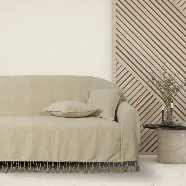 Ρισχτάρι Τριθέσιο 180x300 Taupe 0271 Das Home