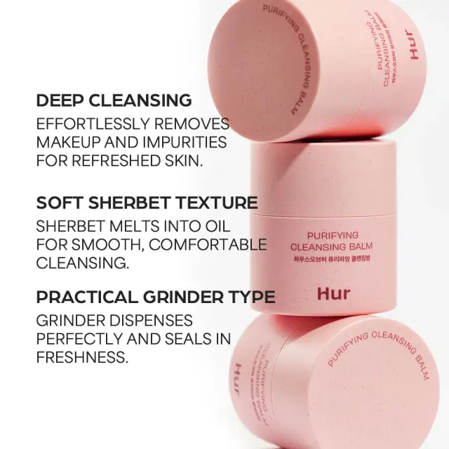 House of Hur Purifying Cleansing Balm Βαθύ Καθαρισμού και Ντεμακιγιάζ Προσώπου, 50ml 3