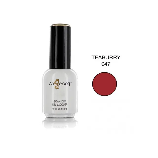 Ημιμόνιμο επαγγελματικό βερνίκι ANGELACQ 15ML - 0.5FL.OZ 047 Teaburry
