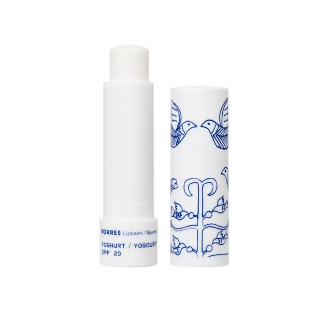 Korres Lip Balm Yoghurt Spf20, Εντατική Ενυδατική & Αντηλιακή Φροντίδα για τα Χείλη με Γιαούρτι για Άμεση Αίσθηση Ανακούφισης 4.5g 3