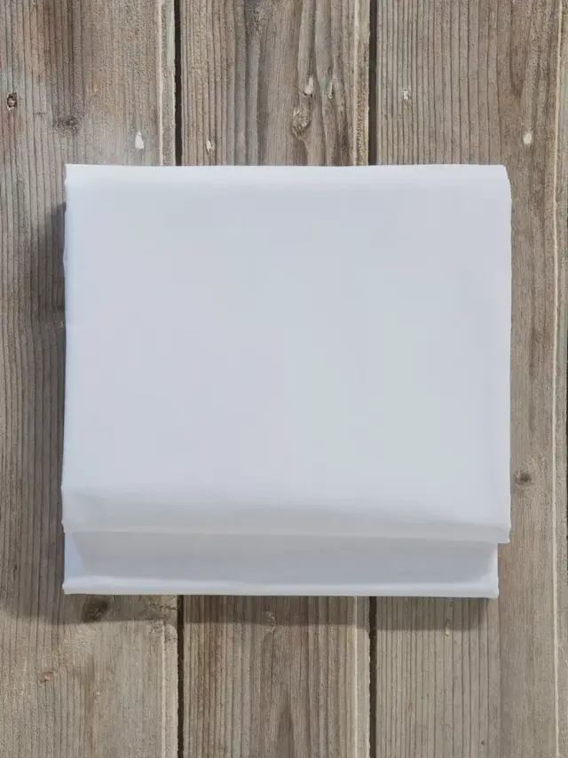 Σεντόνι 240x260 Υπέρδιπλο Nima Superior White Χωρίς Λάστιχο100% Βαμβακοσατέν