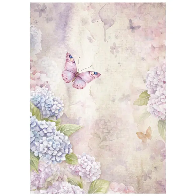 Σετ 8 ριζόχαρτα ντεκουπάζ Stamperia 10.5×14.8cm, Quiet Days 3