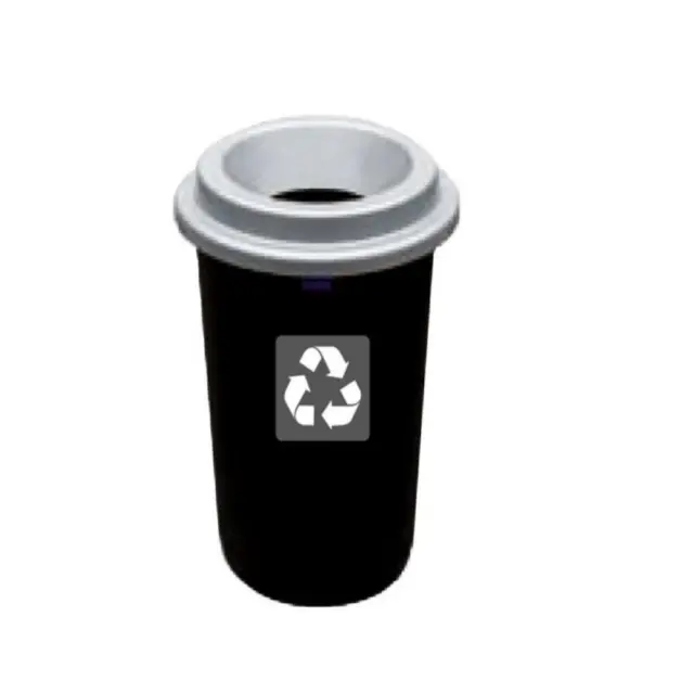 Delta Cleaning Πλαστικός κάδος ανακύκλωσης 50lt Γκρι / ΚΠ50Γ