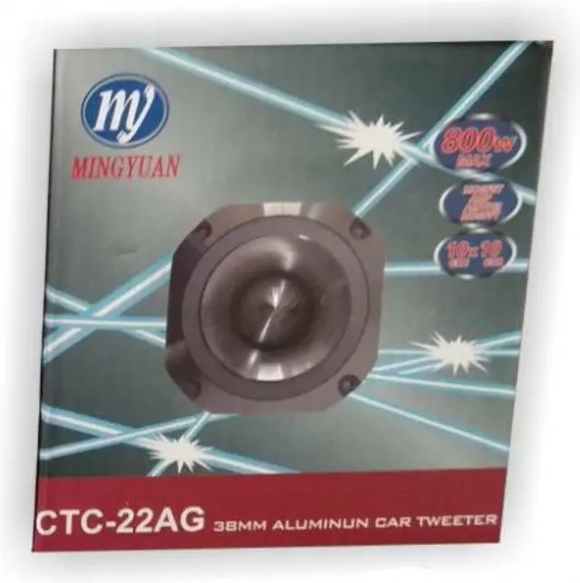 Tweeter Αυτοκινήτου Στρογγυλό max 800W CTC-22AG 3