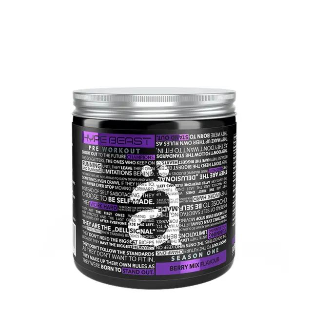 Nanosupps Hype Beast Preworkout Booster Berry Mix, 320 g