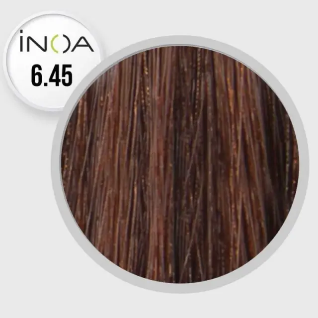 Loreal Inoa Βαφή 6,45 Ξανθό Σκούρο Χάλκινο Ακαζού 60ml 3