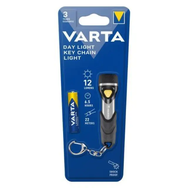 Φακός Varta Led Day Key Chain Light με Μπαταρία AAA (1 τεμ.) N57747